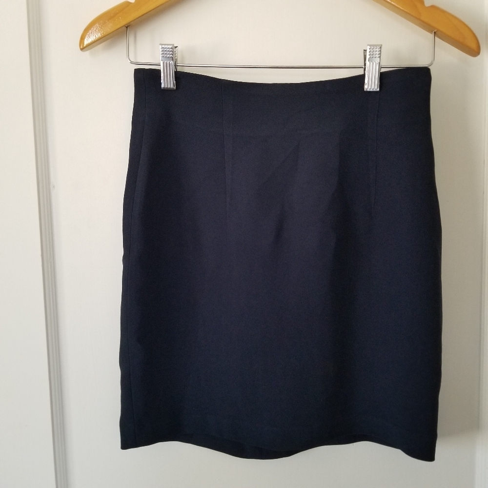 Moschino Cheap & Chic navy blue mini skirt